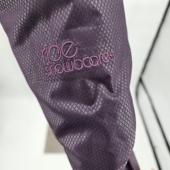 RIDE Seward Insulated Ladies Snowboard Jacket Deep Plum S NWOT - Picture 9 of 13